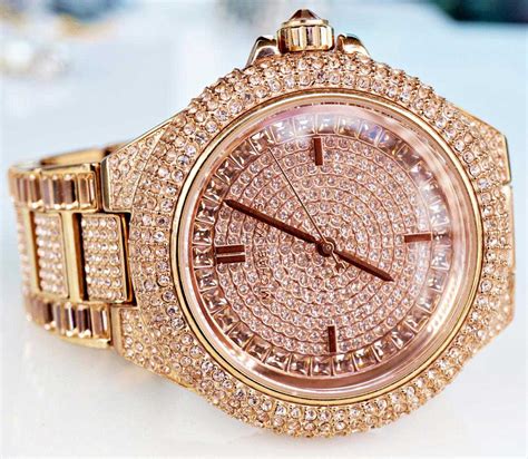 michael kors watch woman diamonds|men's mk watch with diamonds.